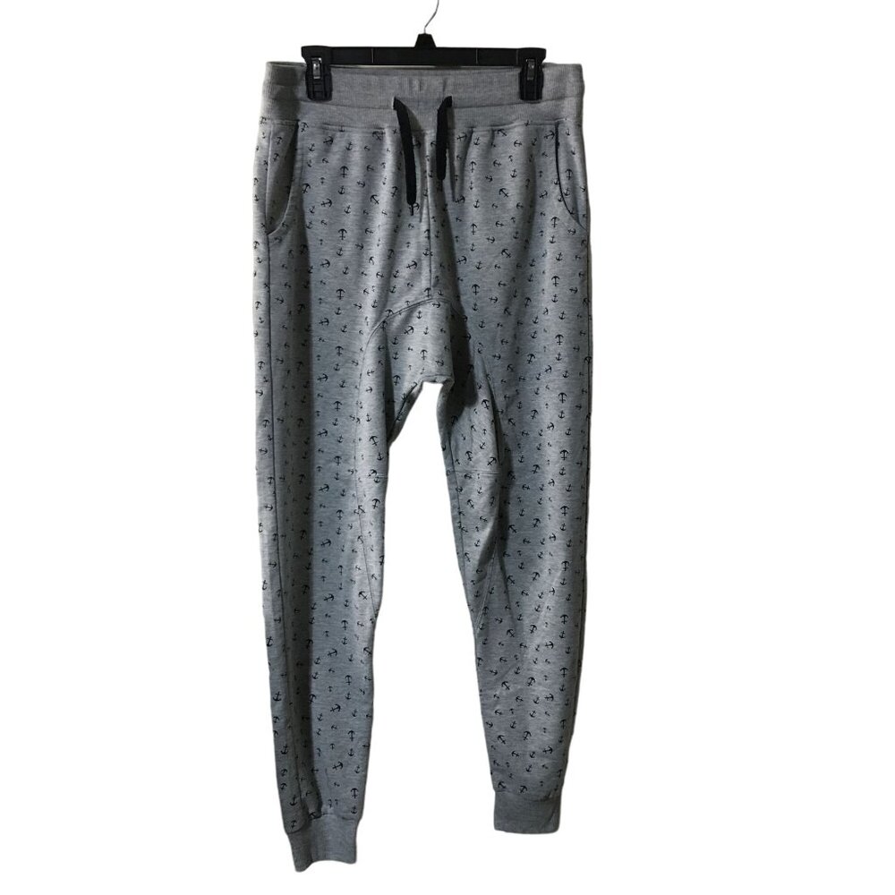 RUE 21 CARBON GRAY ANCHOR JOGGERS JUNIOR MENS SIZE XL